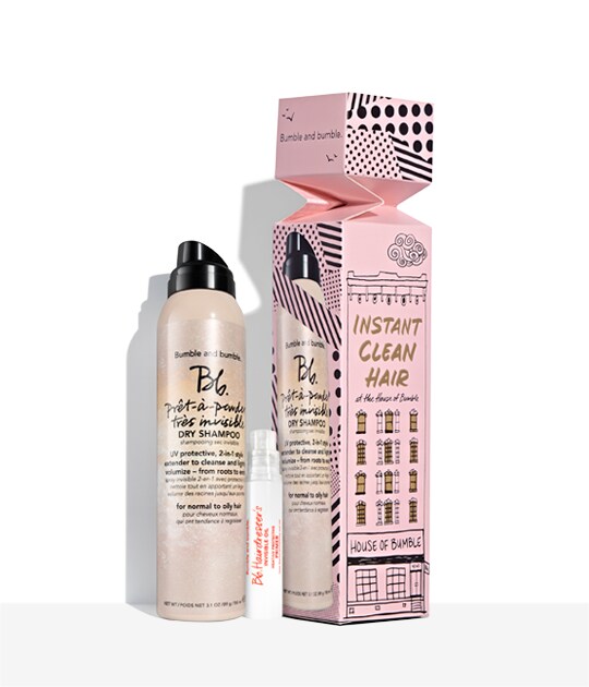 Instant Clean Hair at the House of Bumble Holiday Set