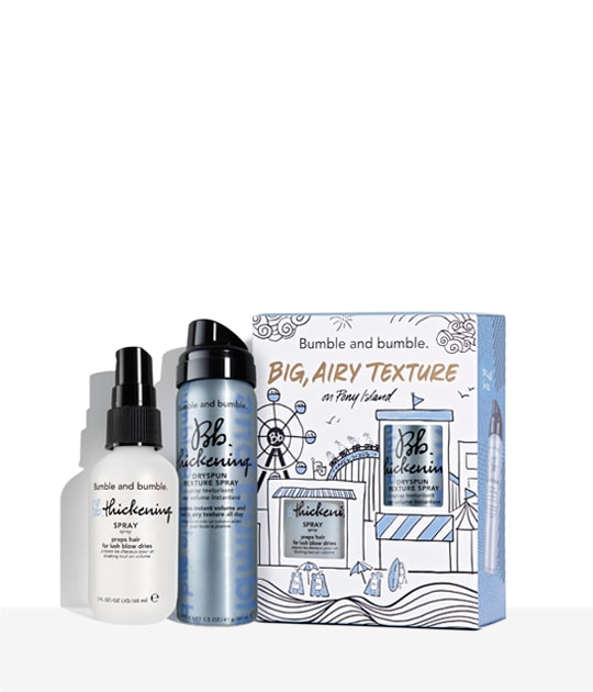 Big, Airy Texture on Pony Island Holiday Set