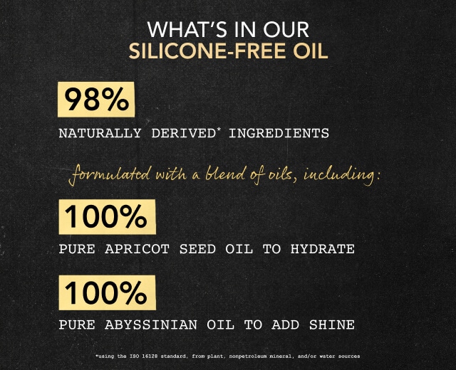 Styling Oil Lightweight Hair Oil with Heat Protectant