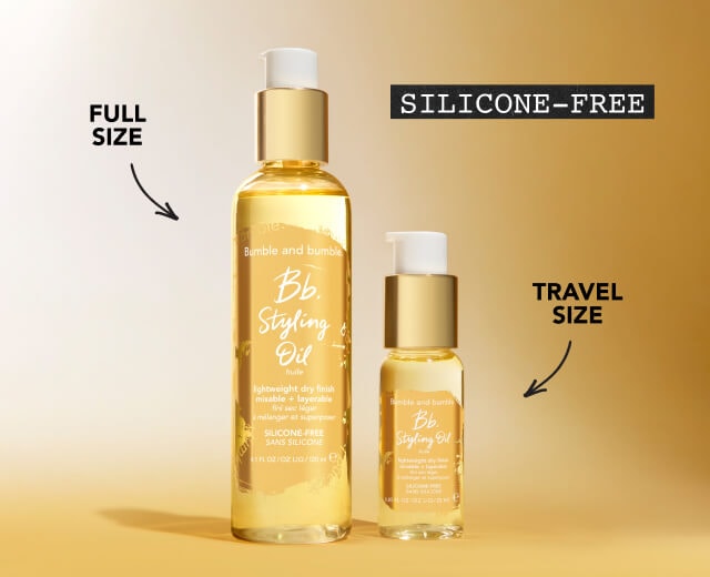 Styling Oil Lightweight Hair Oil with Heat Protectant
