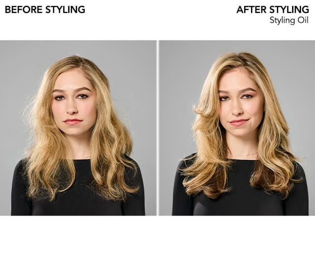 Styling Oil Lightweight Hair Oil with Heat Protectant