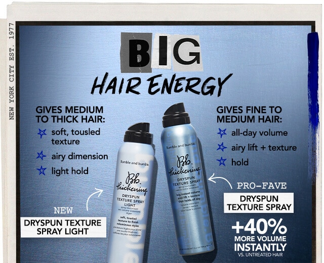 Thickening Dryspun Texture Spray