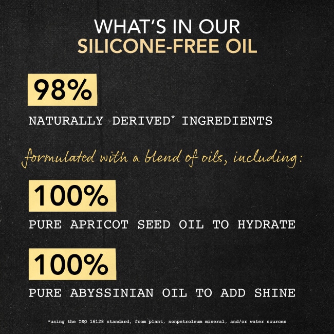 Styling Oil Lightweight Hair Oil with Heat Protectant