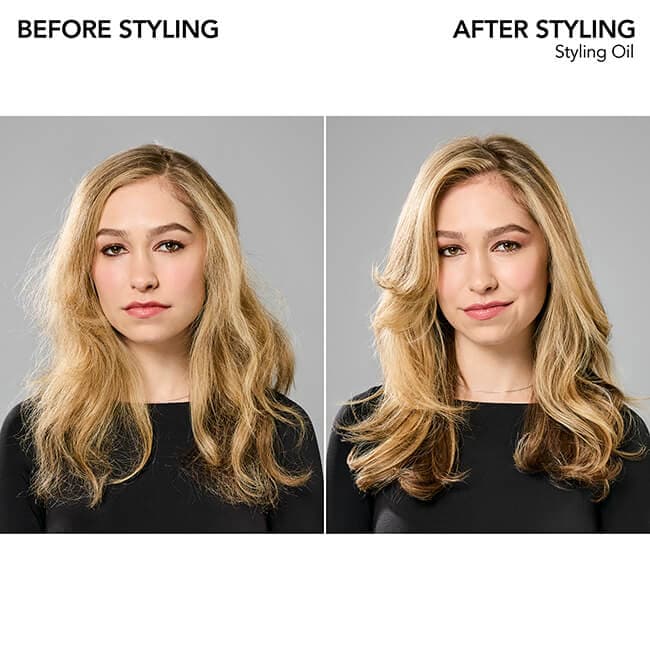 Styling Oil Lightweight Hair Oil with Heat Protectant