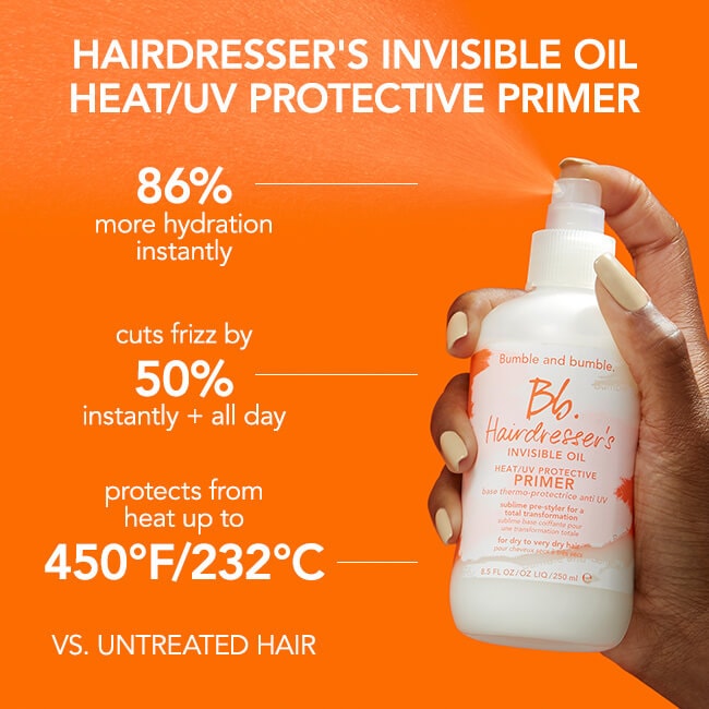 Hairdresser’s Invisible Oil Heat Protectant Leave-In Conditioner Hair Primer