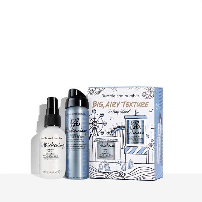 Big, Airy Texture on Pony Island Holiday Set